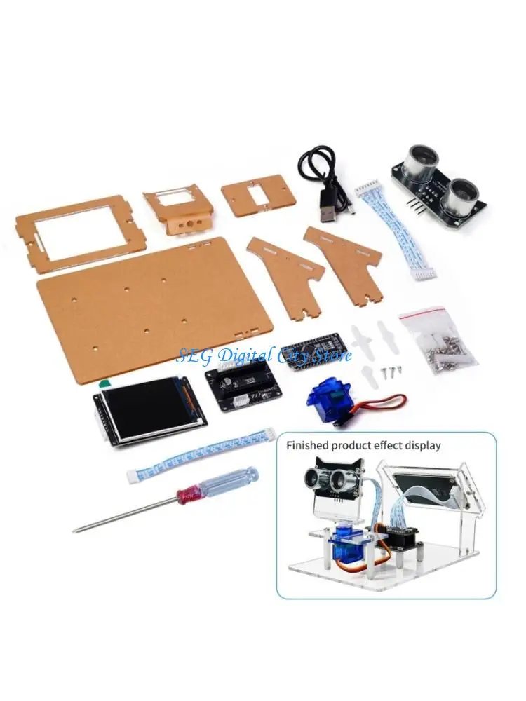 U75B Programmable 5V Ultrasonic Scanner Set with HXFB Graphical Programming