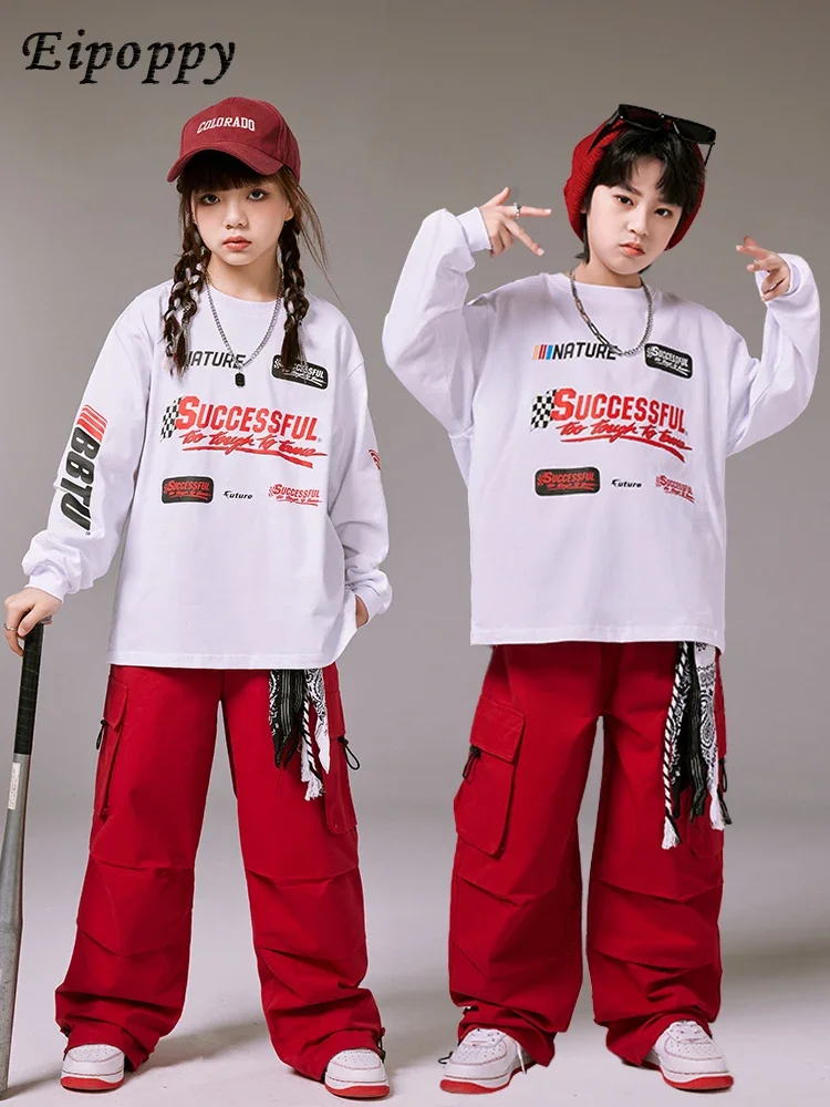 Children's Street Dance Group Dance Costume Children's Hiphop Catwalk Show Fried Street Hip Hop Group Performance Costume