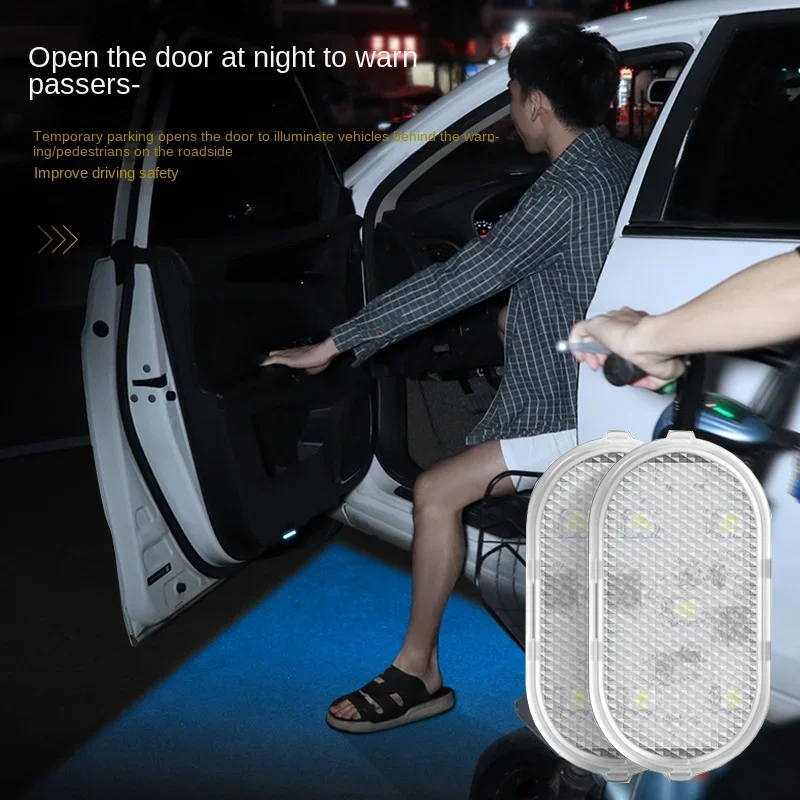 Super Bright LED Car Door Lights, Enhanced Vehicle Safety,  Added Convenience