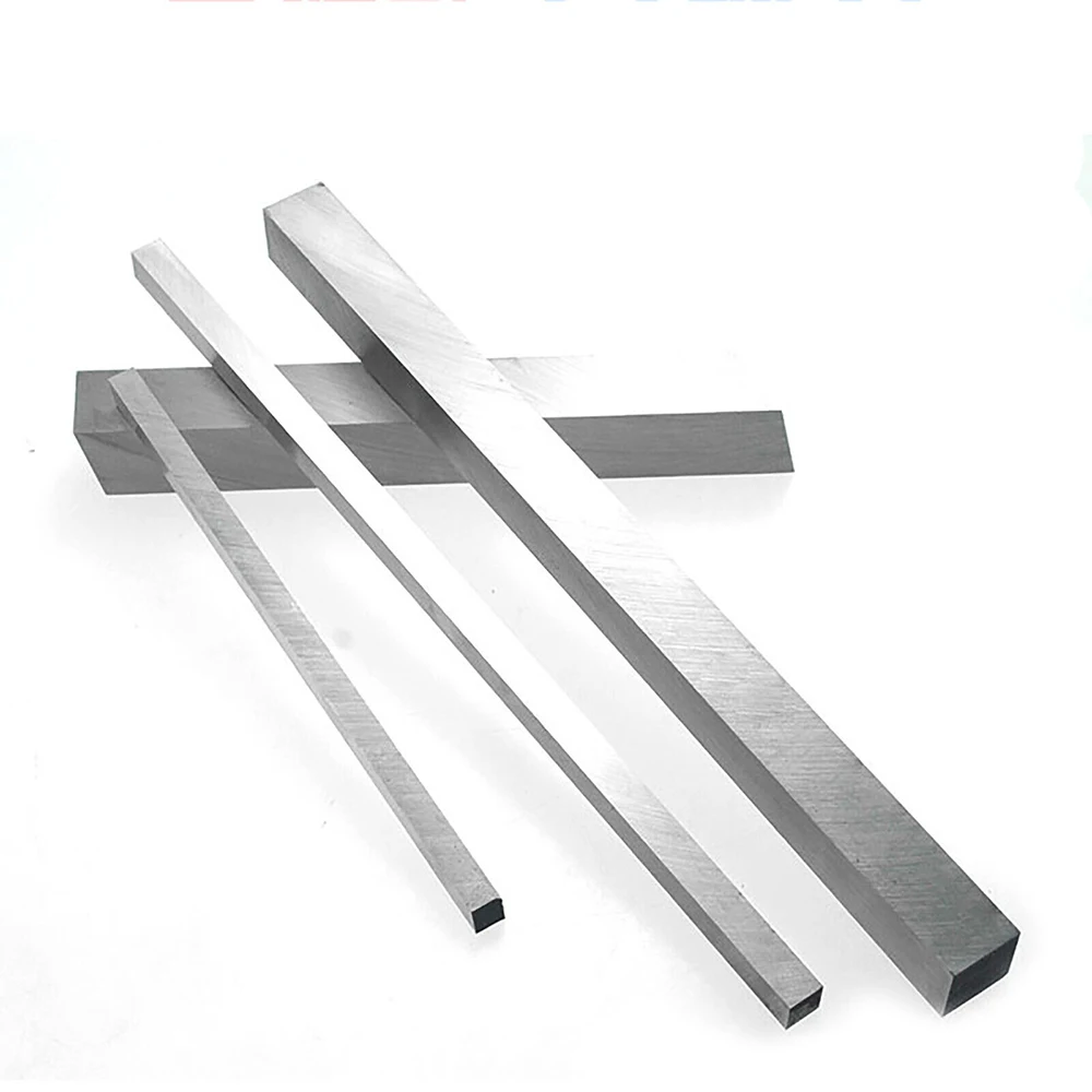 1PCS HRC60-62/63-65/66-69 HSS High Speed Steel Square Turning Tools White Steel Bar Blade CNC Lathe Machining Tools