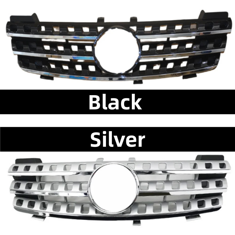Front Bumper Anti-Collision Strip Trim Strip Bright Strip For Benz ML Class W164 ML300 ML320 ML350 ML400 ML500 ML550 2005-2008