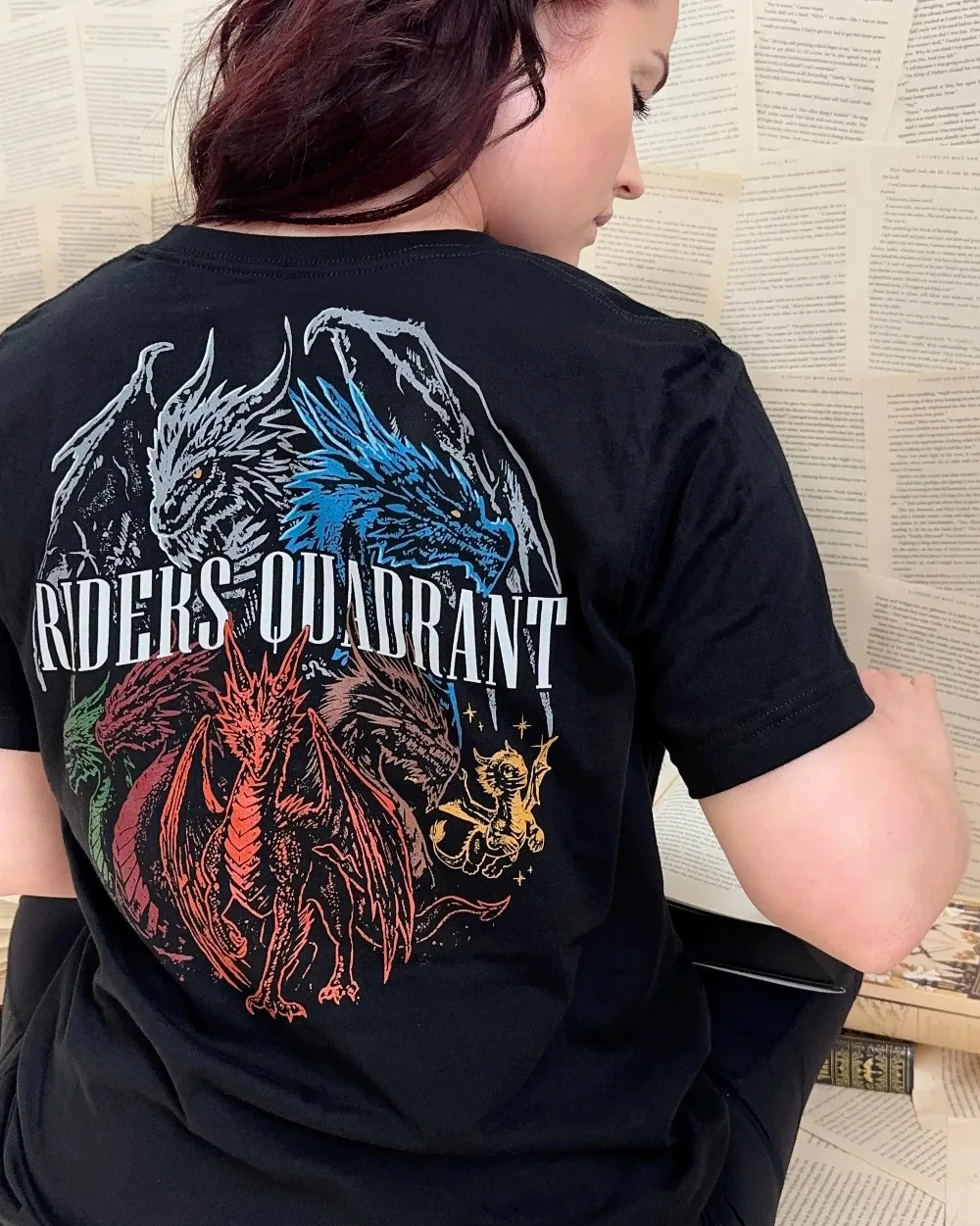 Riders Quadrant Shirt Fourth Wing Merch Officially Licensed Fourth Wing Shirt Basgiath War College Booktok Merch Bookstagram