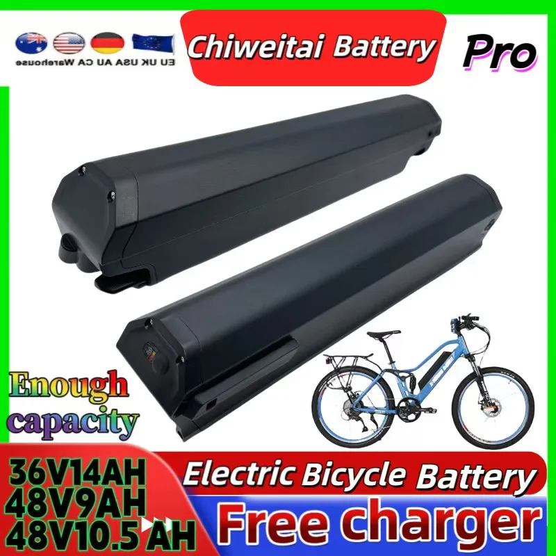 Reention Dorado Pro Ebike battery pack 36V 10.4Ah12.8Ah 9Ah Akku Inframe electric bike frame batteries for 350w 500w 750w motor