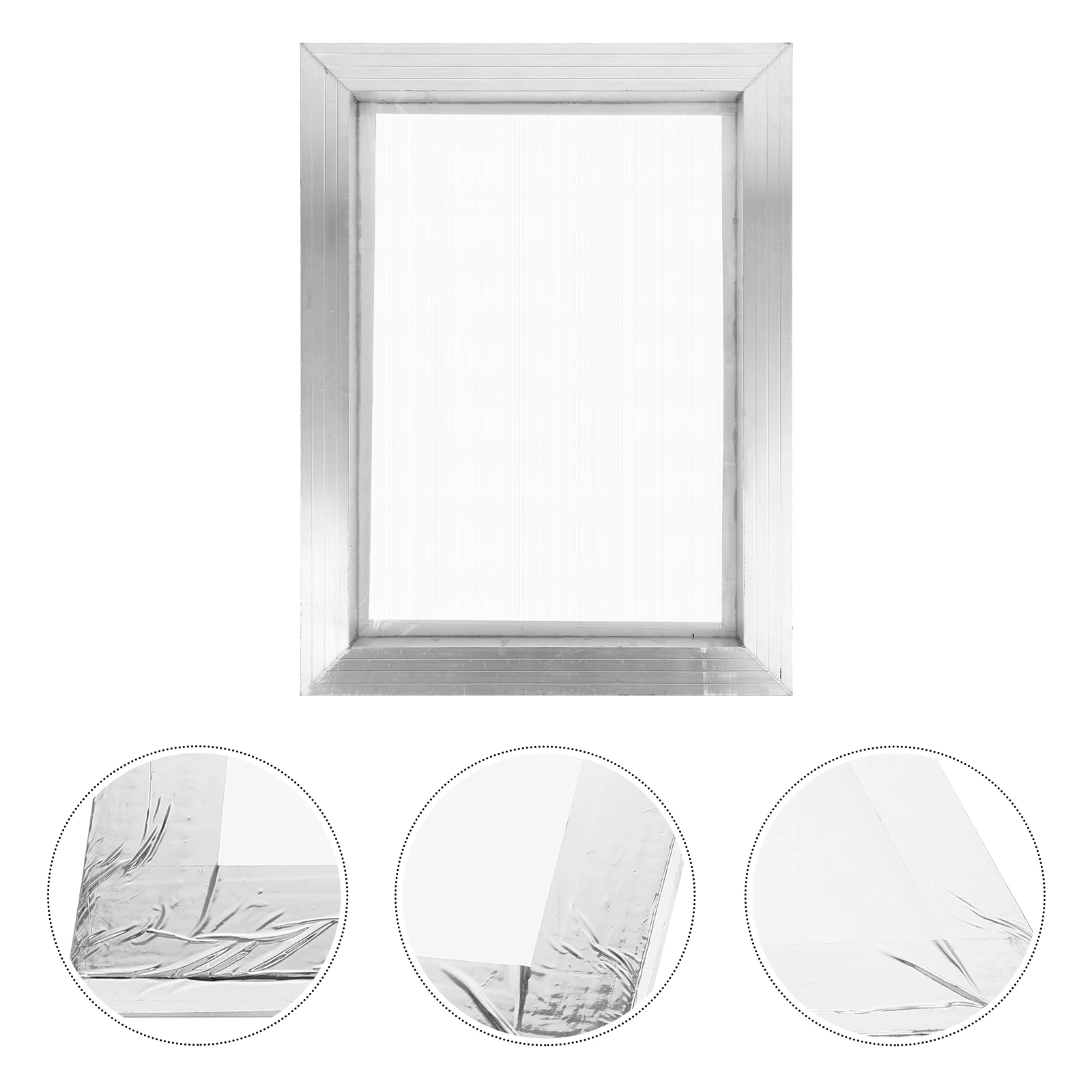 

Aluminum Alloy Printing Portable Diy Screen Frame Reusable Printing Tool For T Shirts Canvas Bags School Uniforms Professional