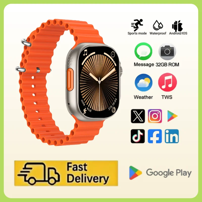 

Умные часы BW9 Premium — двухъядерный процессор, гладкий сенсорный экран, 70 упражнений и выбираемые циферблаты