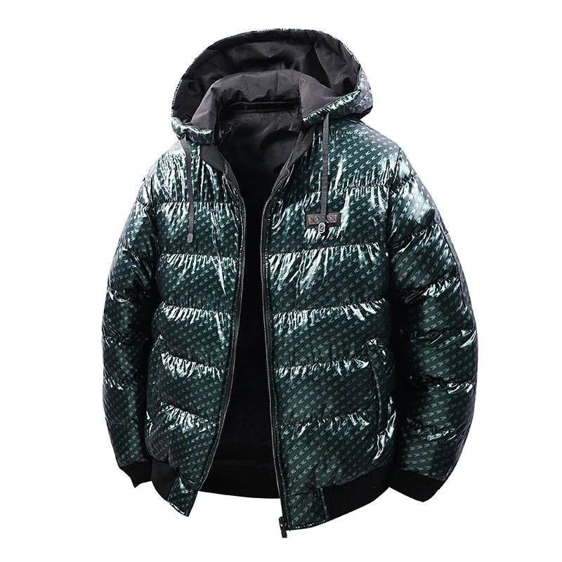 Gorasion Men Winter Coats Casual Fashion Cotton Padded Clothing Men's Bread Jackets Hooded Thicken Warm Down Jackets Outerwears