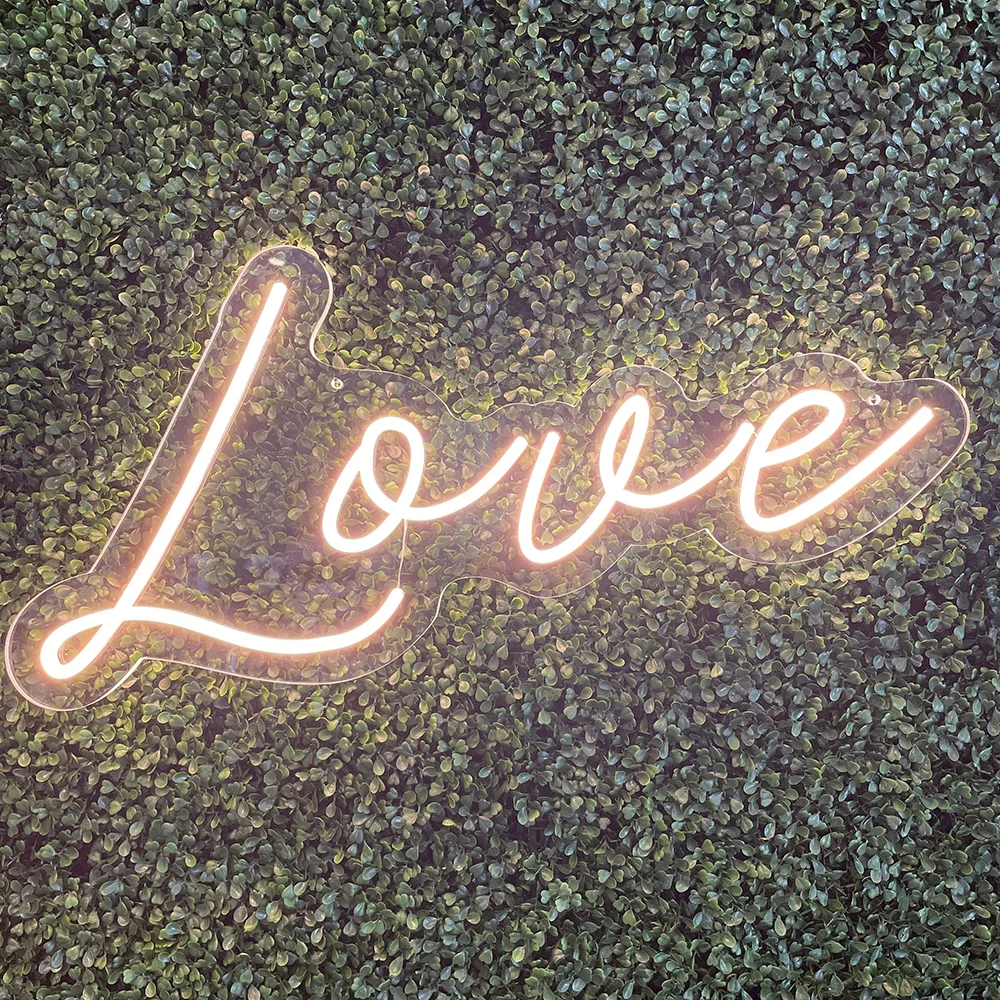 

Love Neon Sign Personalized Valentine's Day Decoration Neon Light Custom Living Room Wedding Party Event Wall Decor Neon Sign