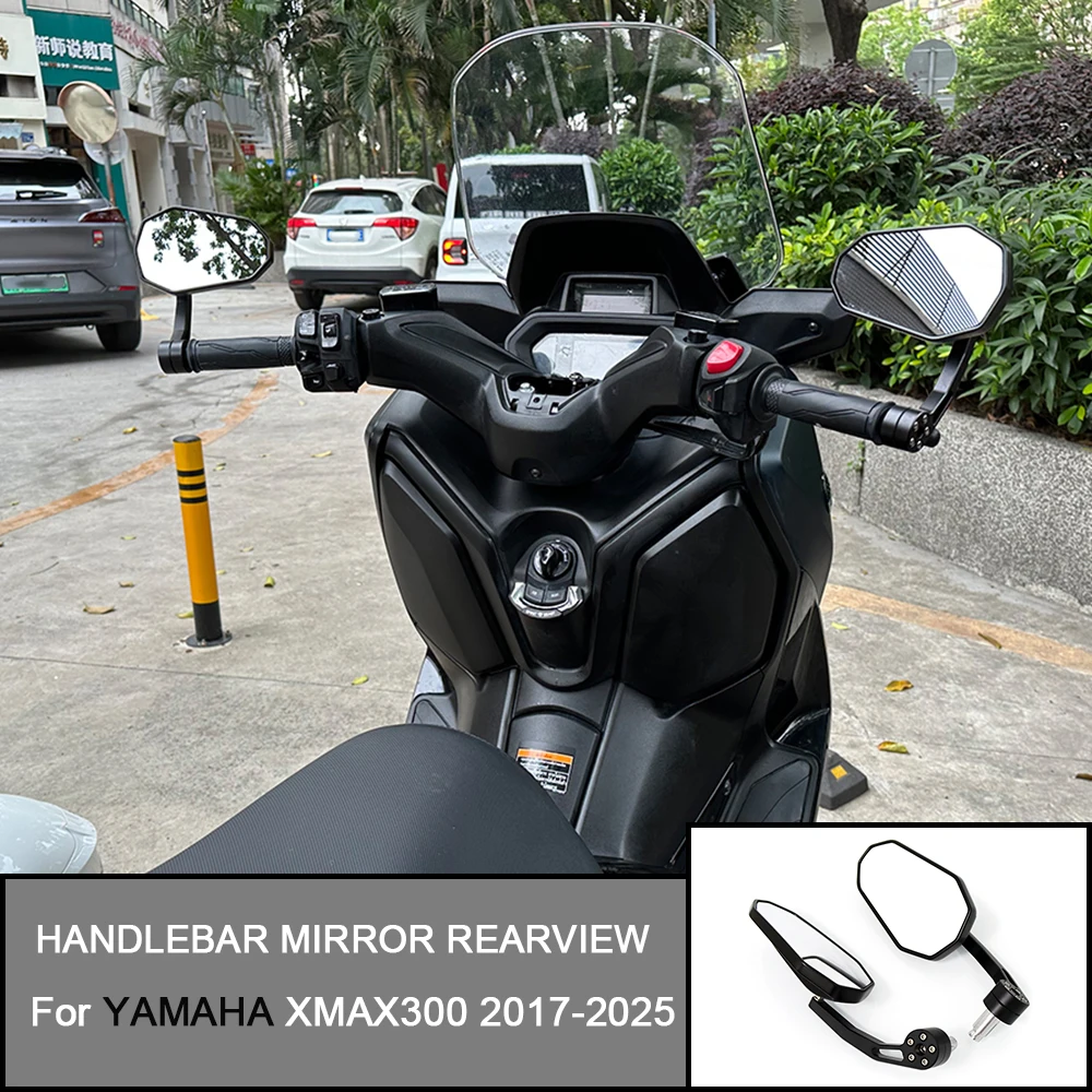 Specchietto retrovisore manubrio moto PER YAMAHA XMAX300 2017-2025 2024 Specchietti Bar End Specchietto manubrio Specchietto retrovisore Bar End