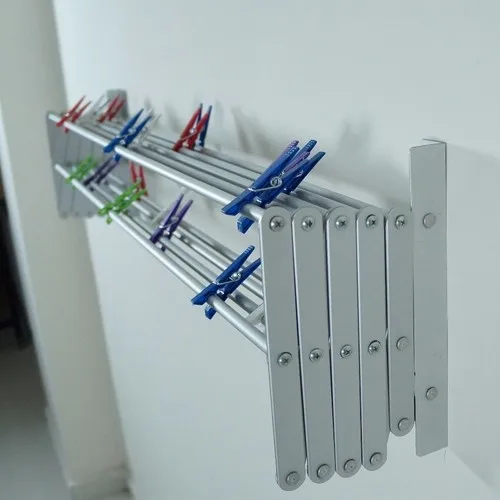 Compact Laundry Drying Rack 100 cm 9 Askฤฑlฤฑ 9 Metre Hanger Space