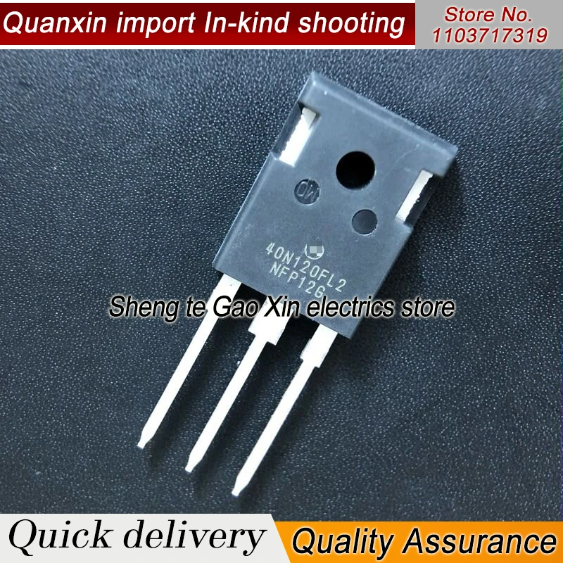 5PCS-10PCS 40N120FL2 40N120FL3 40N120S3 TO-247  IGBT 40A/1200V Best Quality Stock