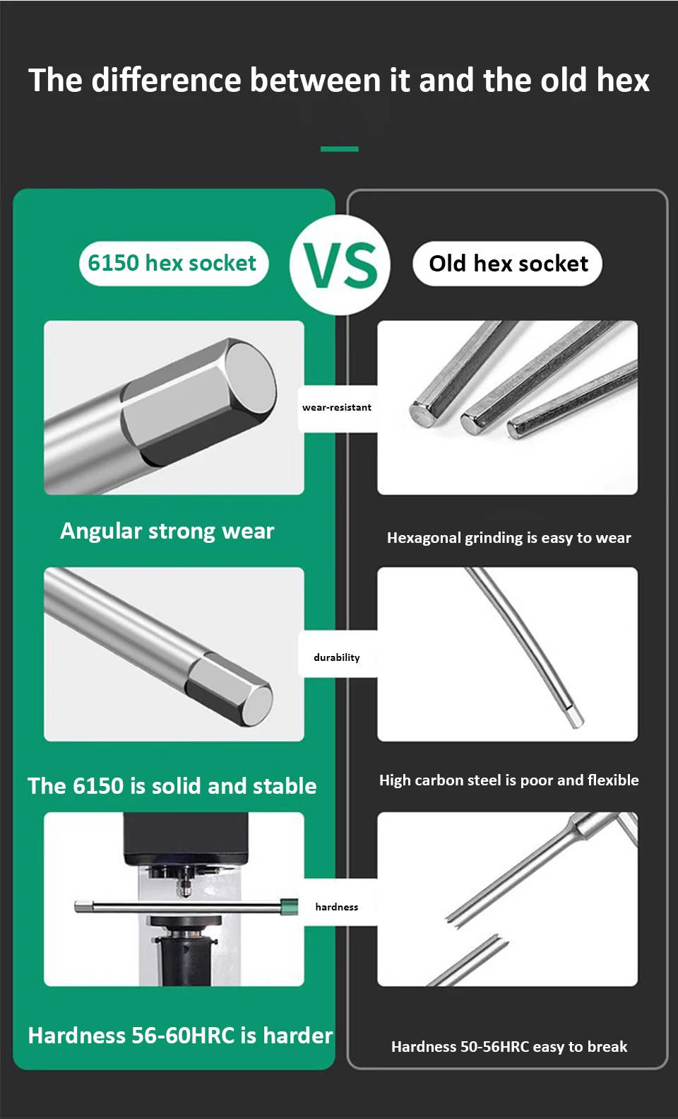 T-Typ-Inbusschlüssel T/L 2/2,5/3/3,5/4/4,5/5/6/8/10 mm Torx-Schraubendreher Schraubenschlüssel T-förmiges Handwerkzeug Erweiterter Innensechskantschlüssel – Detail 3