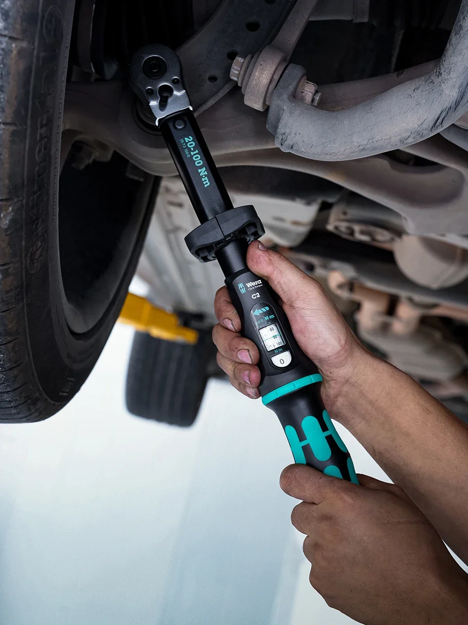 German import wera vera ratchet reversing torque torque wrench 2.5-1000NM automobile tire maintenance