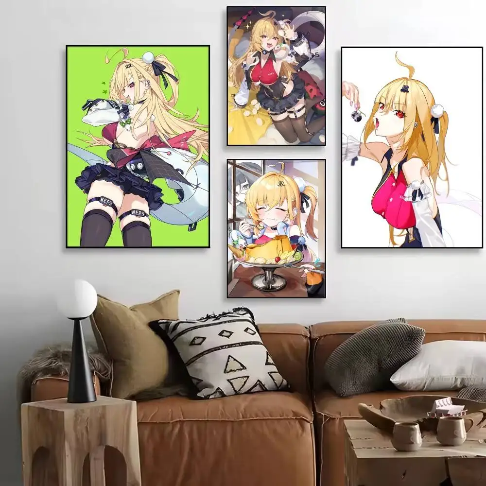 Game Zenless Zone Zero Cissia Posters High Quality Self-adhesive Wall Art Decorations Color Prints Sticky