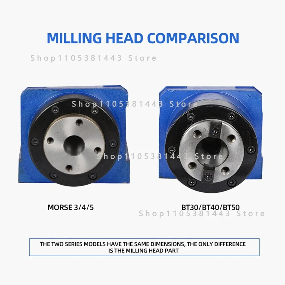 For Boring Milling Drilling Nt30 / Mt30 Milling Head Spindle Machine Tool Power Head Tooth Spindle Head