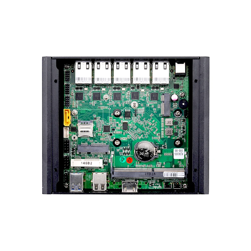 Imagem -04 - Mini Roteador Intel Celeron J4105 J4125 Quad Core Gateway Aes-ni Opnsense I225-v 2.5g Lan b3 J4105 2.5g