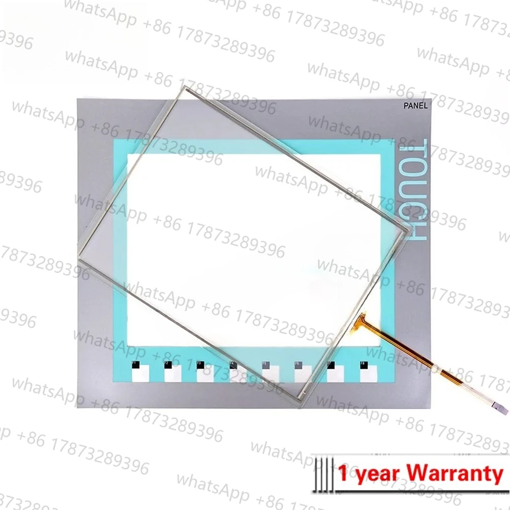 Дигитайзер сенсорного экрана для 6AV6 647-0AF11-3AX0 KTP1000 Сенсорная панель для 6AV6647-0AF11-3AX0 KTP1000 с мембранным переключателем клавиатуры