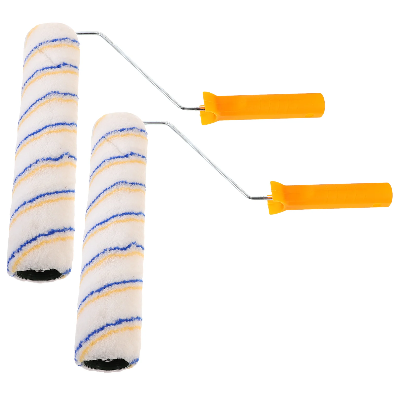 

2pcs 300Mm Paint Roller Covers Small Roller Brush For Wall Painting Tool Efficient Paint Adsorption Home Decoration