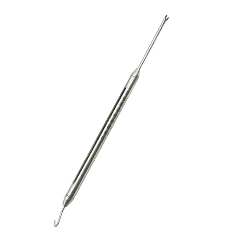 3PC Dental Orthodontic Tension Tester Orthodontic Titanium Wire Strength Rod Traction Rubber Ring