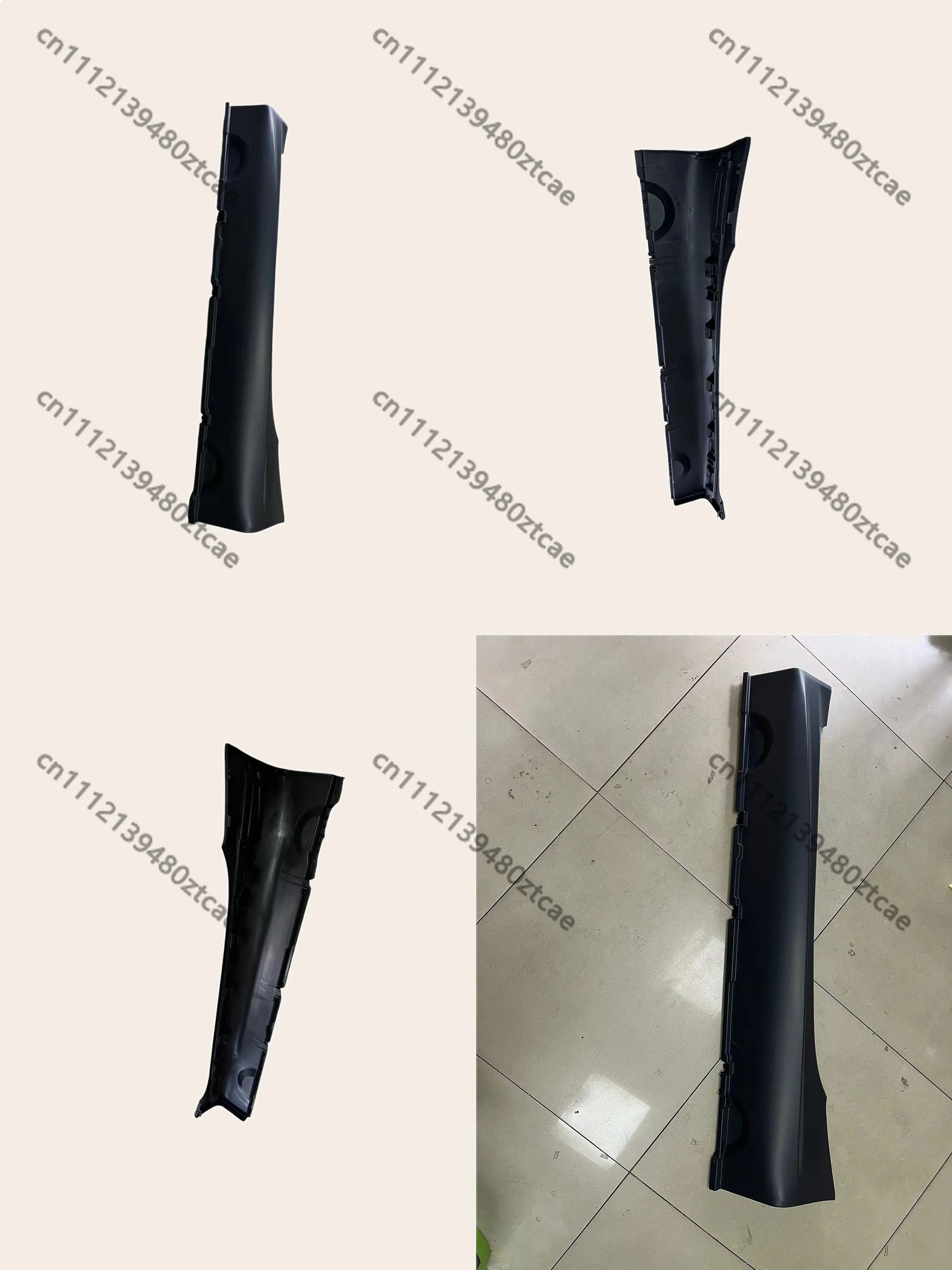 Left Side Skirt Body Kit Compatible with 2 Door City Car Replacement
