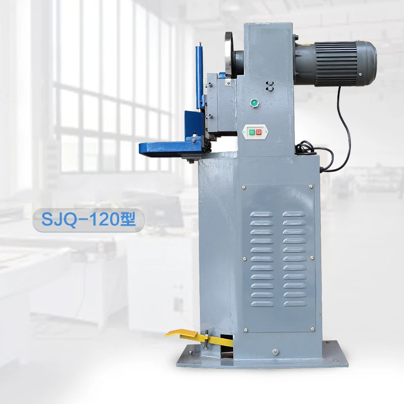 SJQ-120 Electric Fillet Cutting Machine With Foot Switch Tag Electric Chamfering Machine R2.5-R12 220V/380V