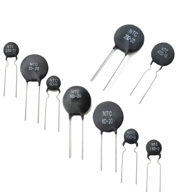 NTC thermistor negative temperature MF72 3D/5D/8D/10D/20D/47D-5/7/9/11/13/15/20