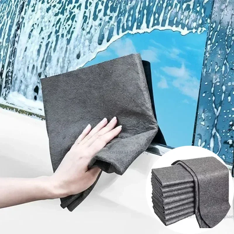 Reusable Household Cleaning Kitchen Tools Thickened Magic Cloths Microfiber Washing Rags Car Window Mirror Glass Wipe Towels