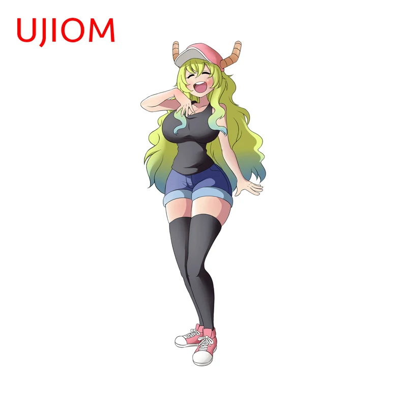 UJIOM Seductive Lukoa Wall Sticker Artistic Attractive Standing Posture Lively High Quality Decal Computer Case Home Decor
