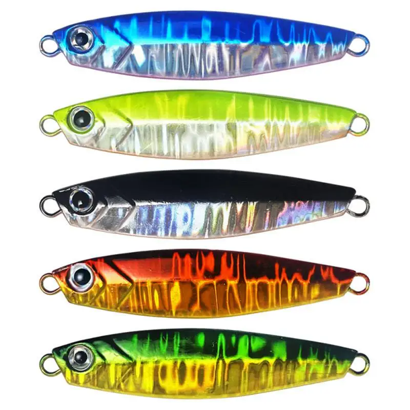 Metal Slow Cast Jigs Lures Carp Fishing Lure 7/10/14/17/21/28/40G Spoon Crankbait Jig Wobbler Bait Sea Fishing Lures Pesca