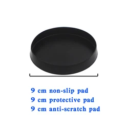 Vehicle antenna chassis base suction rubber 9/12CM rubber pad Anti-scratch pad anti-slip pad Large suction rubber pad protection