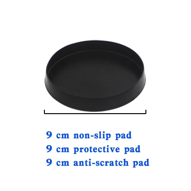 Vehicle antenna chassis base suction rubber 9/12CM rubber pad Anti-scratch pad anti-slip pad Large suction rubber pad protection