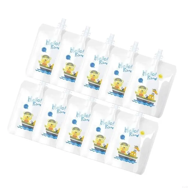 

F19F Baby Complementary Filling Device, Baby Puree Bag Dispenser Essential Small Tool For Infants Eating Fruit Puree