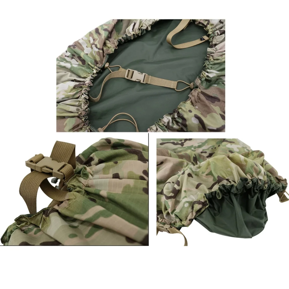 

Hot New Tactical Backpack 10-80L Rainproof Cover And OD Green Dual-Purpose Outdoor Rainproof Bag