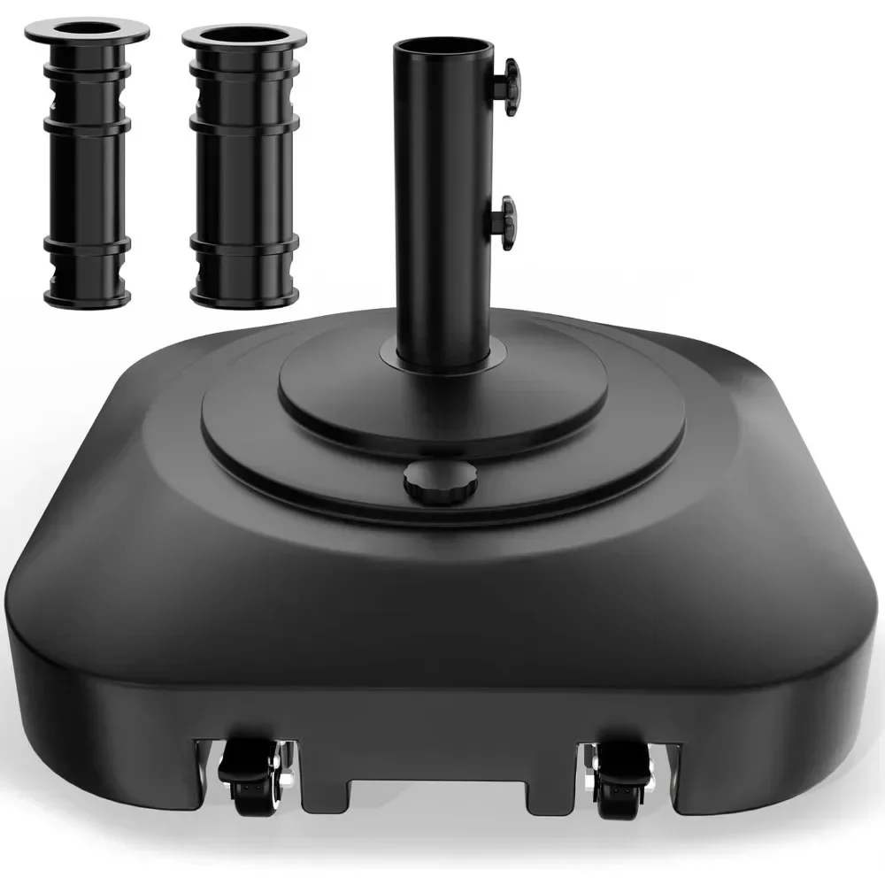

%a Umbrella Base with Wheels, Umbrella Base Heavy Duty 100lb Windproof