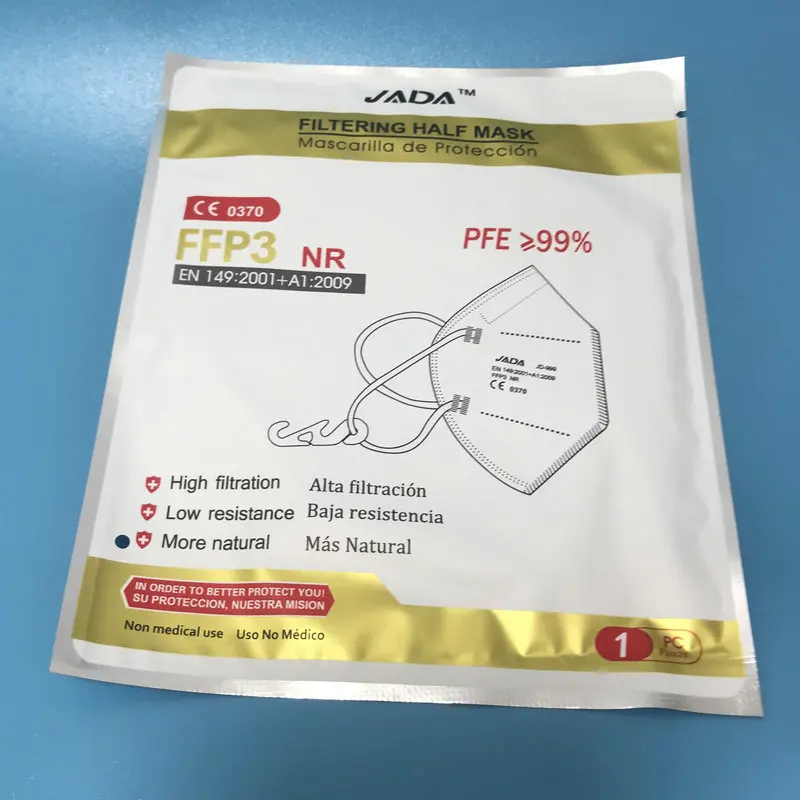 FFP3 masks 3D Protective Face Mask Eu Approved En 149 CE 0370 Respiratory Protection Individual Package  Disposable 7-layer