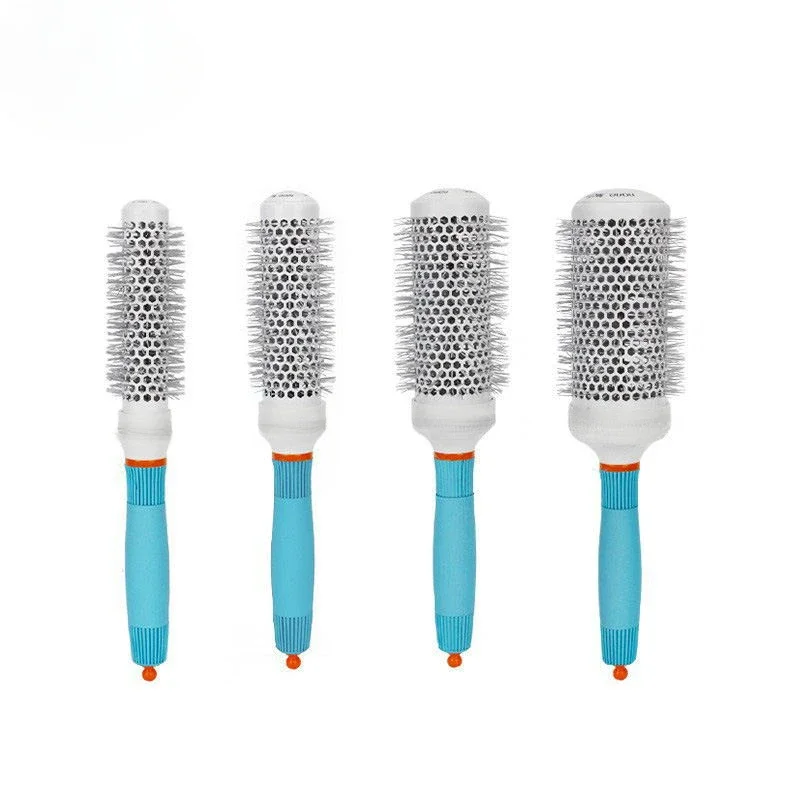 

Hair Salon Curling Round Brush Woman Curling Roll Comb Barbershop Hair Styling Appliances Professional Hairdressing Accessories