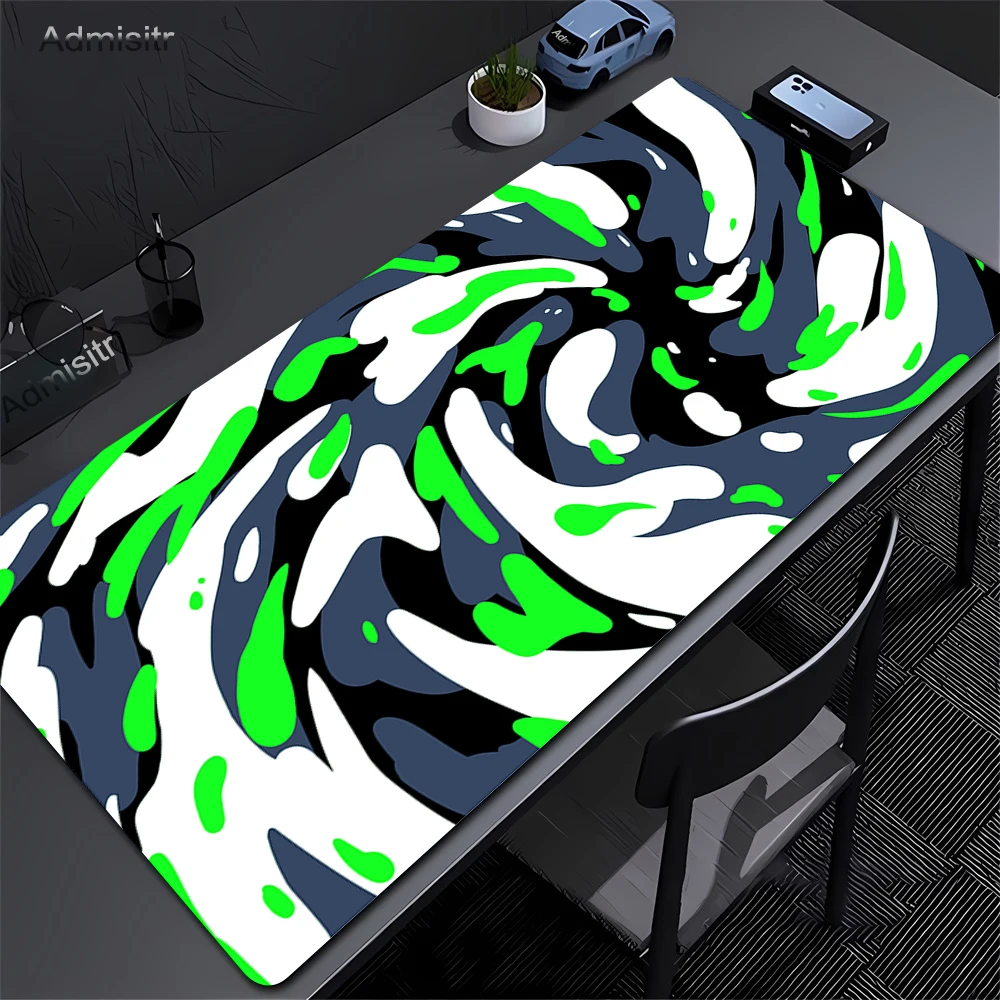 Computer Mouse Pad Strata Liquid Gaming PC Desk Mat Fast Delivery accessory Non-slip soft XXL size Mousepad Large 900x400 Mats view 4