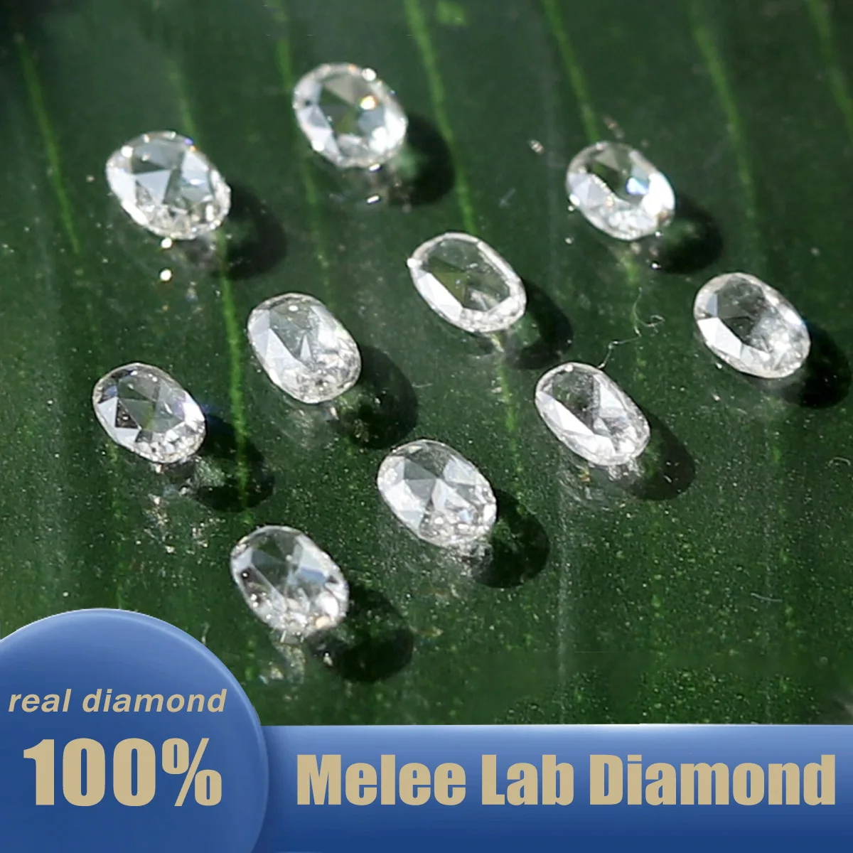 Small Oval Rose Cut…