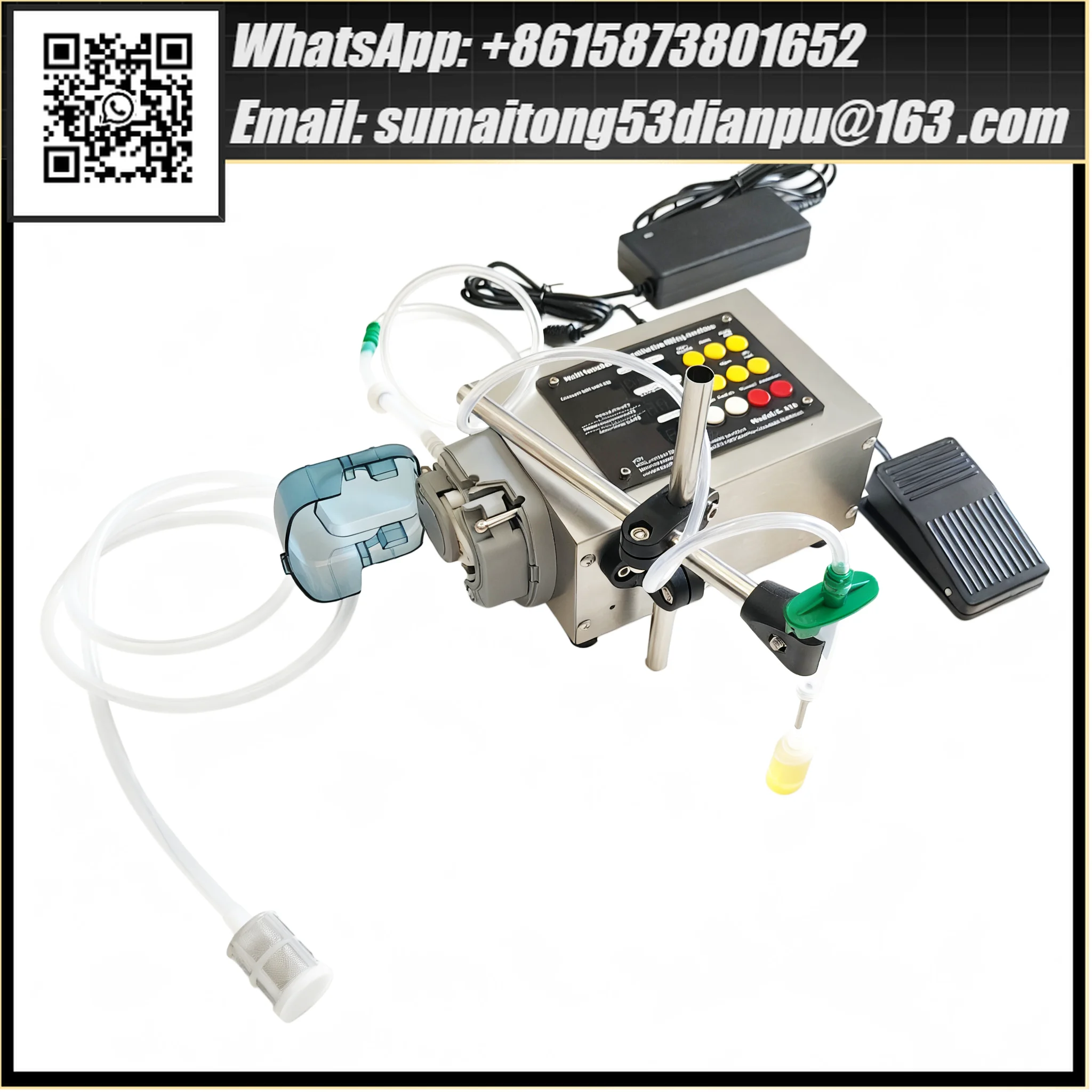 Perfume Filling Machine Peristaltic Pump Essential Oil Filler 700ml/min Paste Filler Automatic Gel Sauce Polish