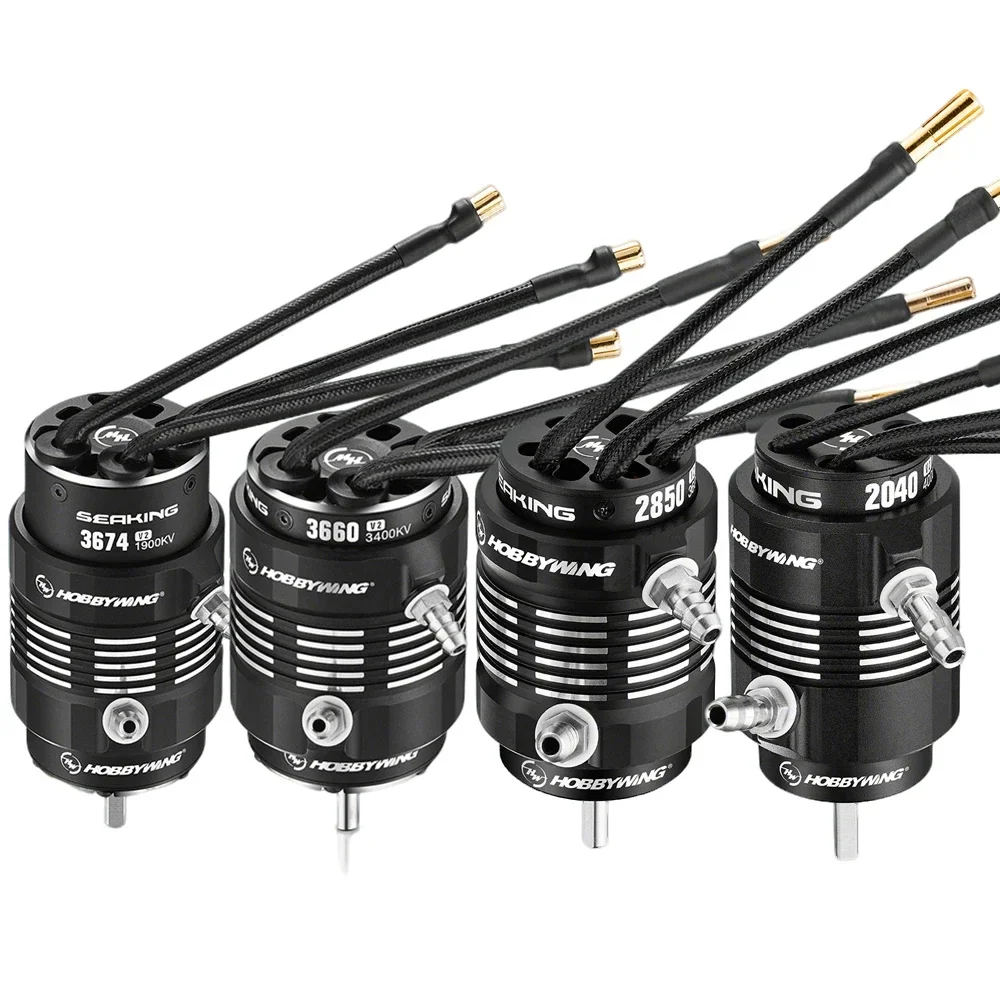 RoRuSSeaking SEAKING 3674/3660/2850/ 2040SL-4000KV/5000KV SL V2 Brushless Sensorless Motor Suitable For Seaking V4 ESC For RC Bo