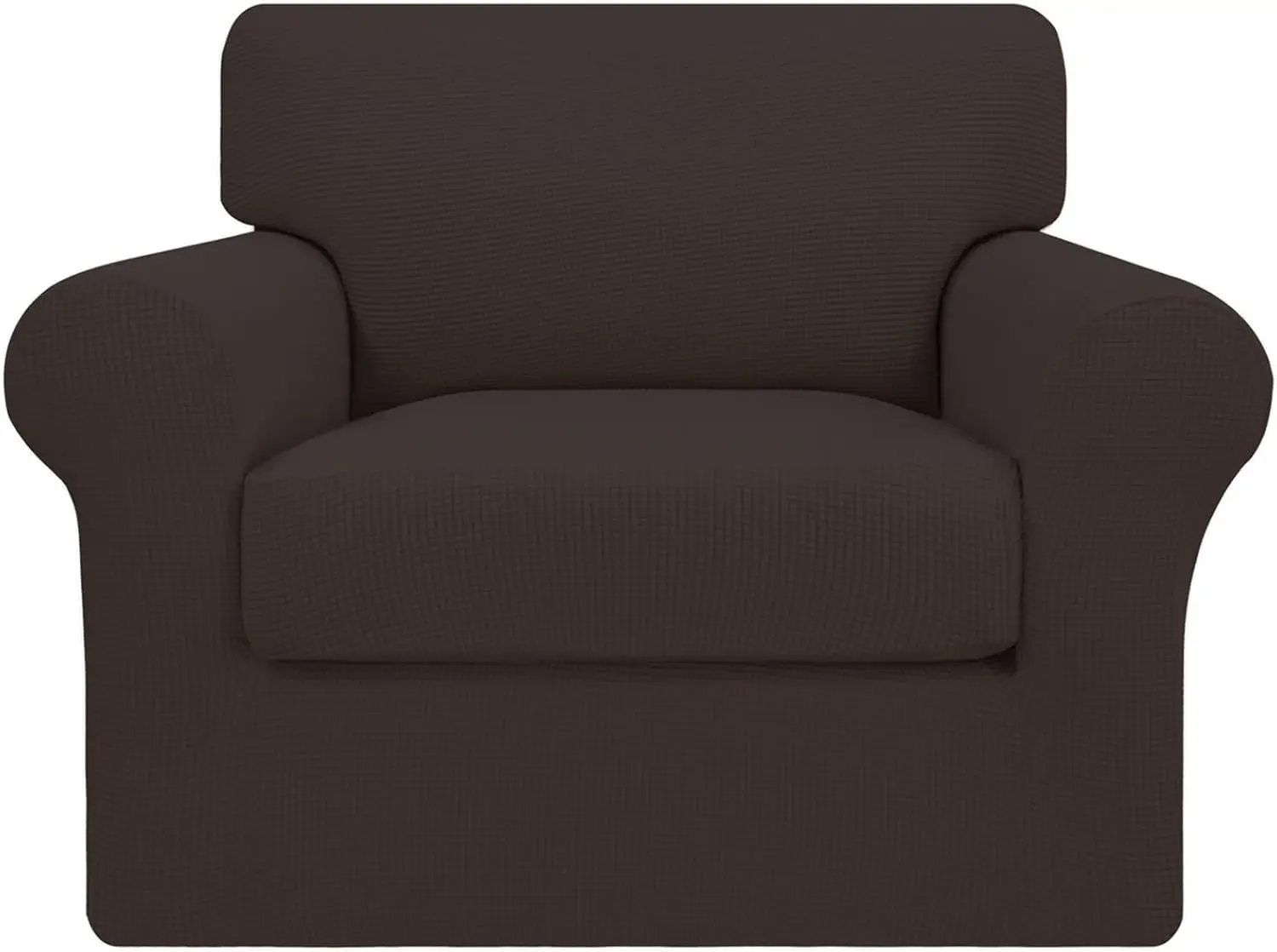 

2 Pieces Stretch Couch Cover Sofa Cover For Dogs Washable Sofa Slipcover For Separate Cushion Couch Spandex Jacquard Fabric