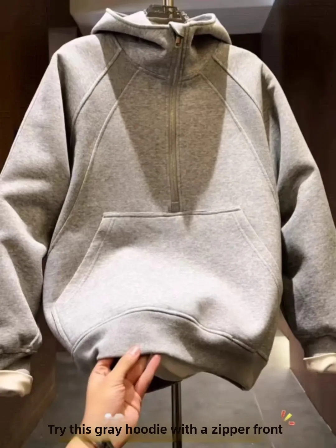 

Модная осенняя мужская толстовка в американском стиле с пэчворк-дизайном, простой универсальный цветной верх с молнией, повседневная толстовка