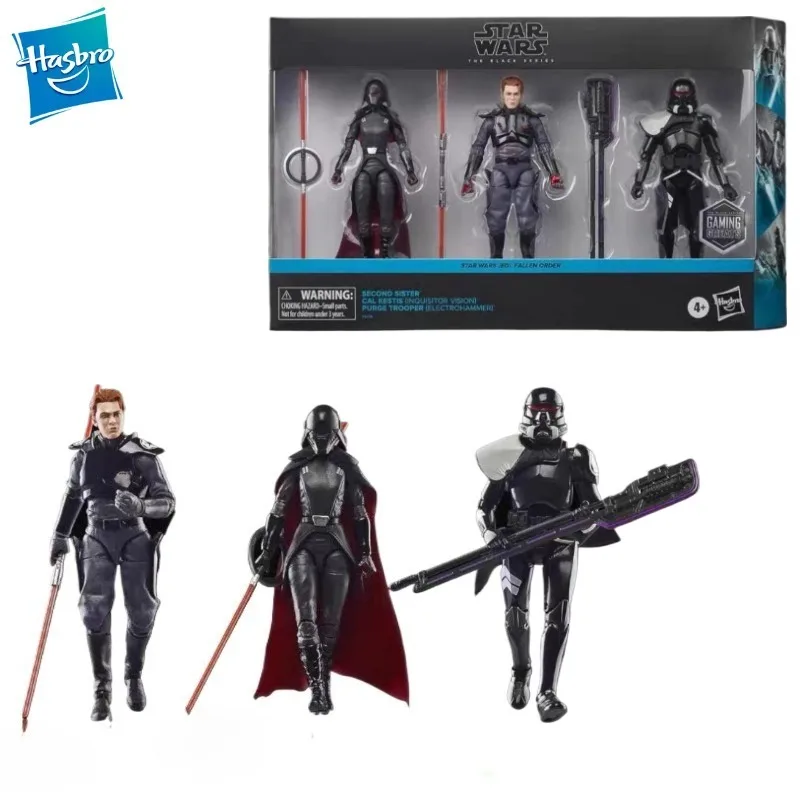 

New Original Hasbro Star Wars Jedi The Black Series Fallen Order Second Sister Cal Kestis Purge Trooper Action Figure Model Toys