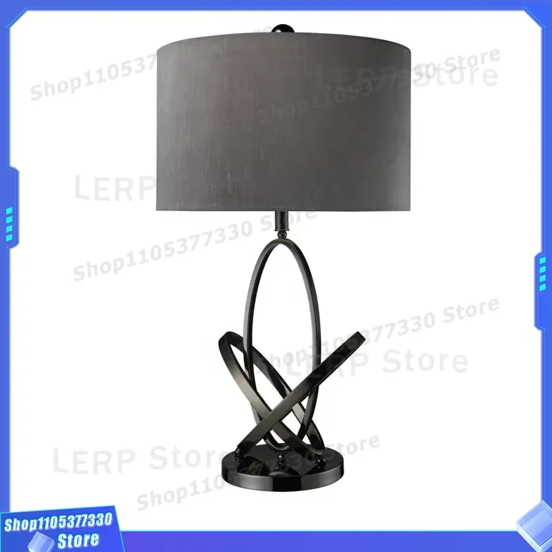 Modern Crystal Desk Lamp Luxury Bedside Light for Hotel Bedroom Study Room Decorative Table Lighting Fixture Nightstand