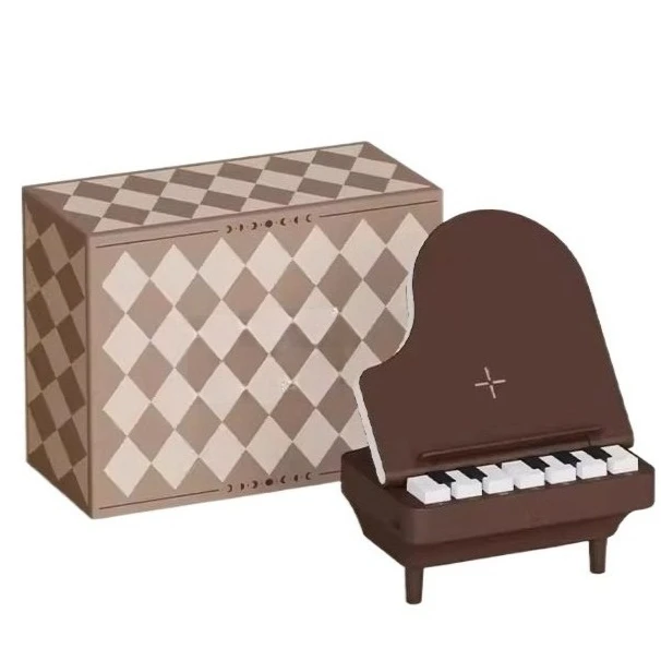 Piano audio can be played, high-end niche birthday gift creative decorative ornament, wireless charging gift box creative