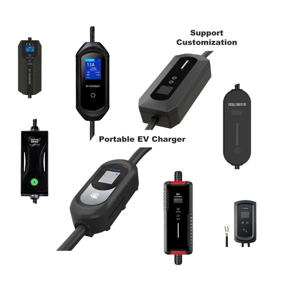 

Portable Type2 Evse Gbt Id 4 Level 2 Charger Ev Charger For Volkswagen Id 4 Home Ev Charger For Vw Id4 Volkswagen Accessories
