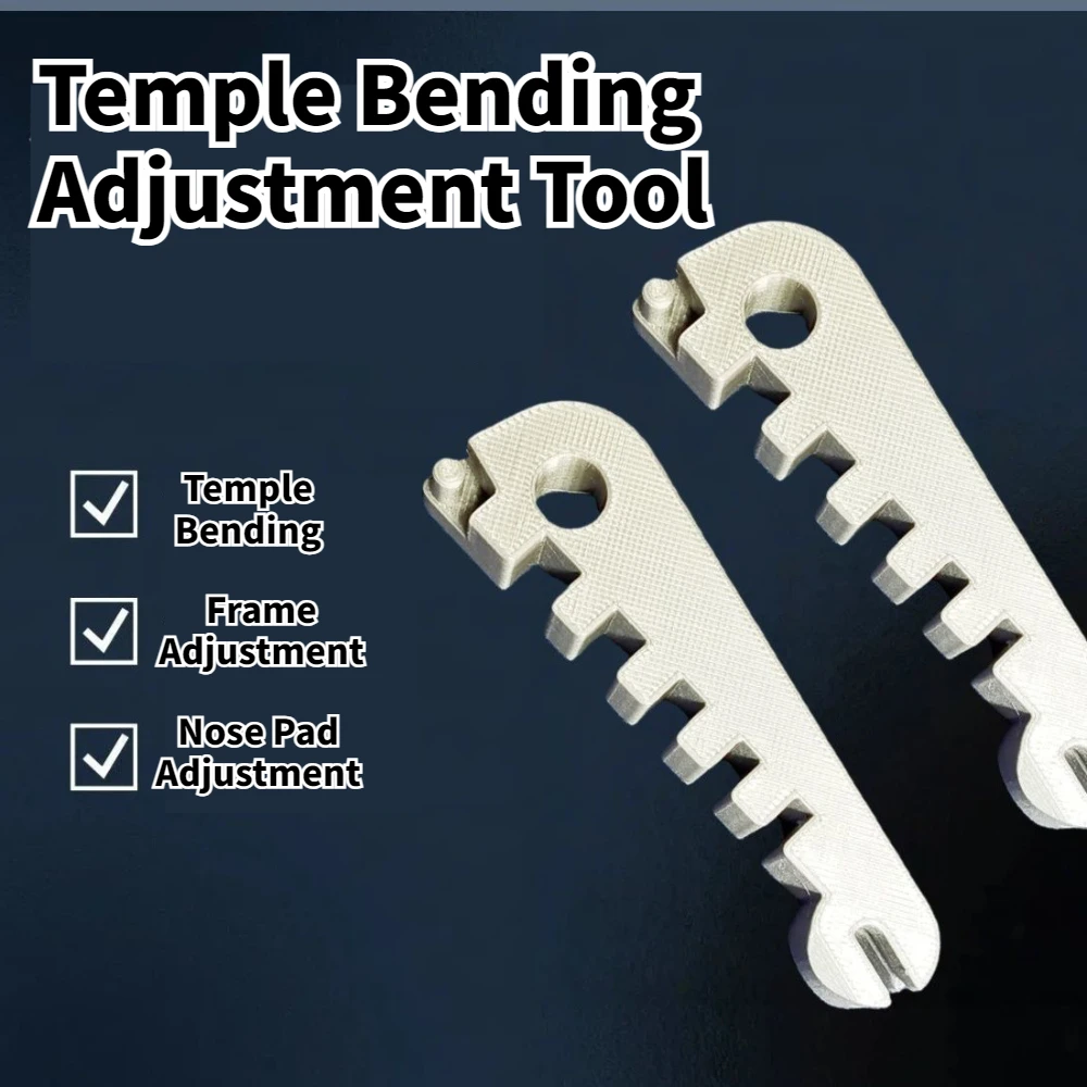 Eyeglass Frame Bending Tool for Leg Adjustment and Crease Repair Straighten Bent Arms with Precision Repair Pliers