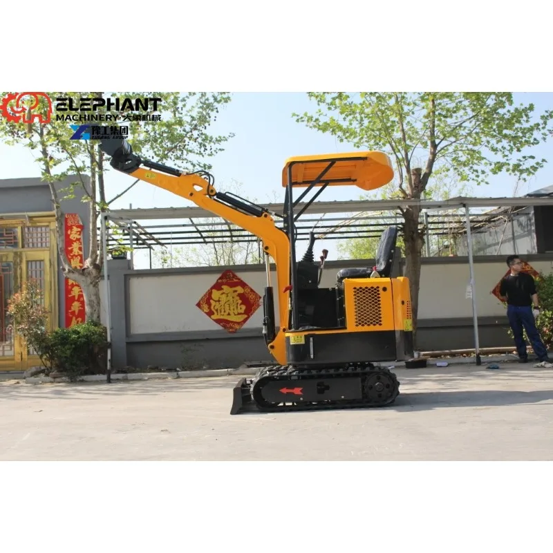 

Superior Performance 1 Ton Compact Radius Ultra Low Noise Diesel Powered Hydraulic Digging Machine Mini Excavator