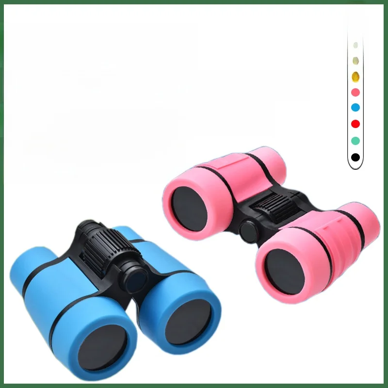 منظار أطفال عالي الدقة مضاد للانزلاق ومتين مع بوصلة وعدسة مكبرة وصفارة للتخييم والسفر في الهواء الطلق #4
