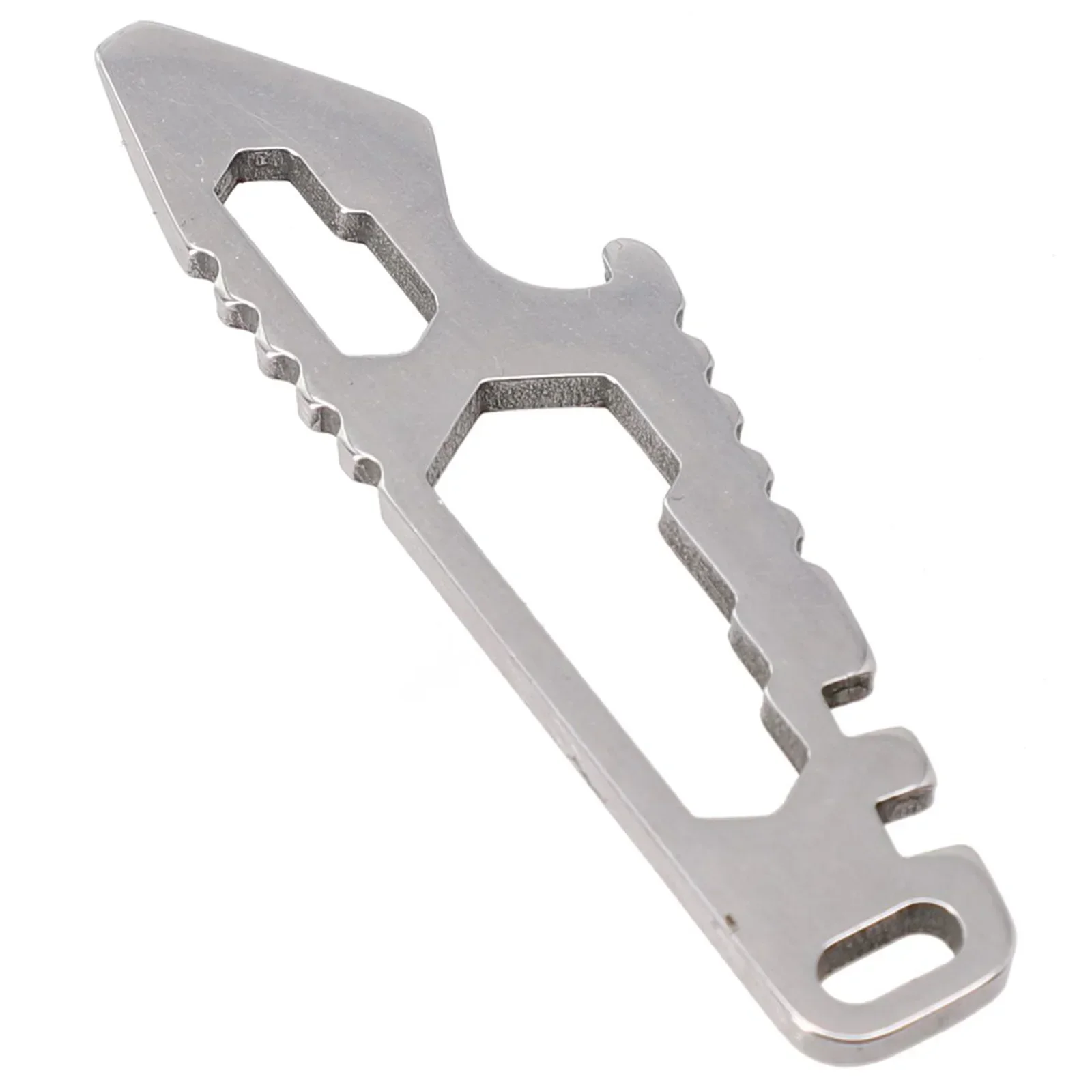 Outdoor Part Pocket Tool Home Life Daily Maintenance Material Stainless Steel Portable Size 6.8*1.9*0.3cm Weight 13g