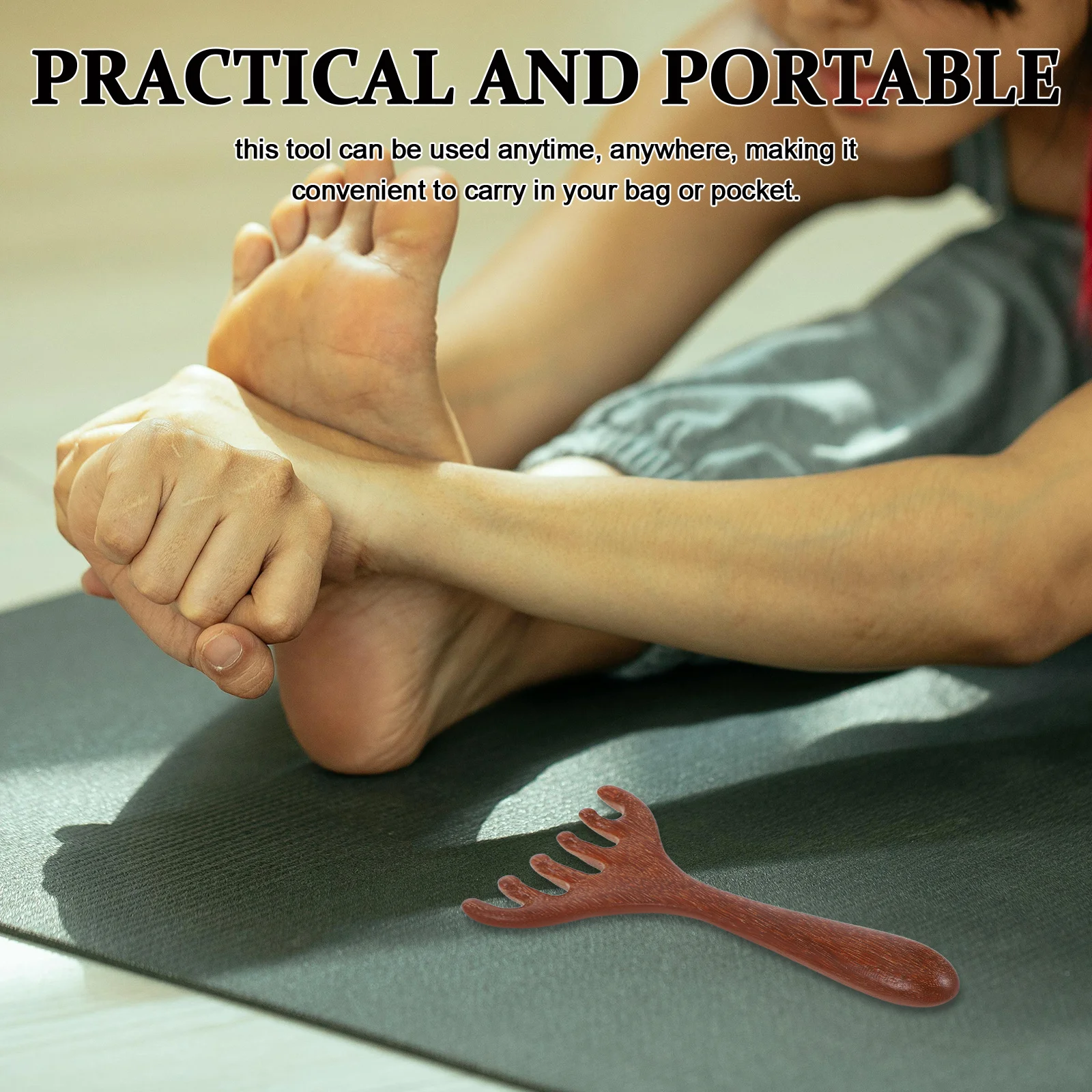 

2 шт., массажер для кожи головы с рогом оленя, деревянная расческа для терапии волос Гуа Ша, облегчение головы, портативный скребок для акупунктурных точек для лица, инструмент для соскабливания тела